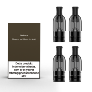 Geekvape – Wenax m1 pod 0.8ohm, 2ml (4 stk)