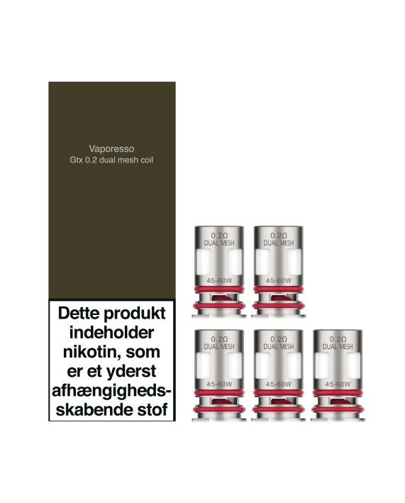 Vaporesso - Gtx coil - Billede 3